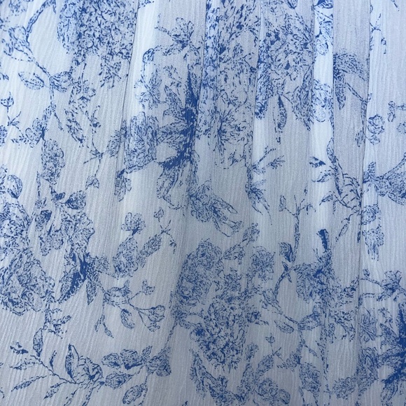 TCEC Blue Floral Dress - Picture 4 of 5